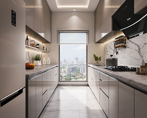 Ultramodern Kitchen Layout